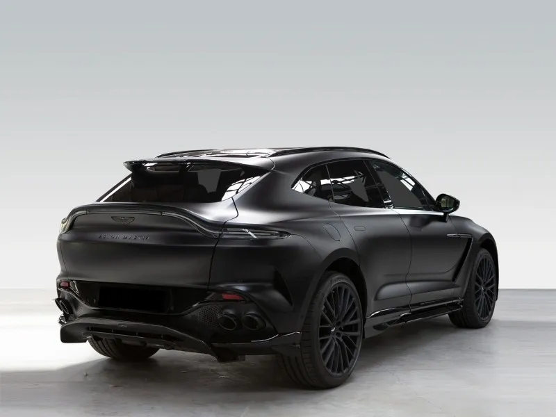 Aston martin DBX 707 =2X2 Twill Carbon Fibre= Black Wing Гар Image 4